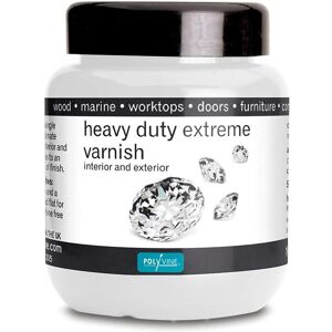 Heavy Duty Extreme Varnish - Dead Flat - 100ml - Polyvine