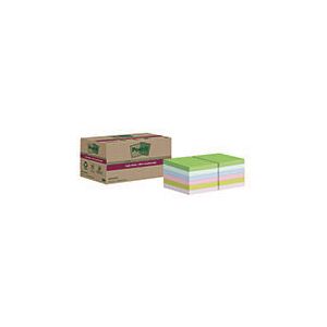 Post-it - s/s Recy 47.6x47.6 Ast Pk12