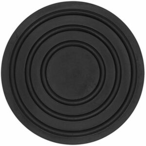 LOOPS Safety Rubber Jack Pad - Type b Design - 91.5mm Circle - Fits Over Jack Saddle