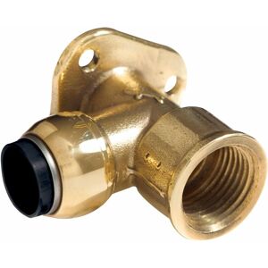 Sealey - Wingback Elbow �22mm x 3/4BSP Brass (SharkBite®) SBA22BWE