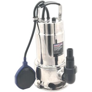 WPS225A Submersible Stainless Water Pump Automatic Dirty Water 225L/min 230V - Sealey