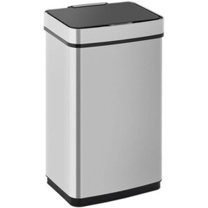 FROMM & STARCK Fromm&starck - Sensor Trash Can Motion Sensor Kitchen Rectangular Stainless Steel Plastic 60L