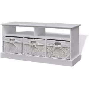 SWEIKO Storage Bench Aarau White VDTD09288