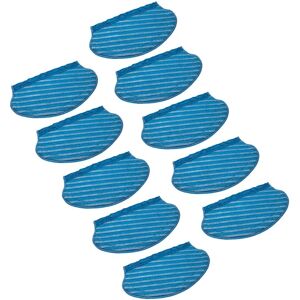 Vhbw - Cleaning Cloths 10-Pack compatible with Ecovacs Deebot Ozmo 920, 950 Robotic Vacuum Cleaner