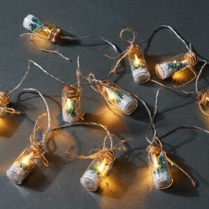 X-MAS LIGHTS LED-preserving jars fir USB - transparent