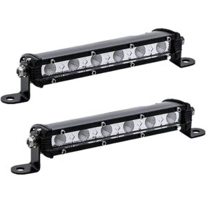 Tinor - 18cm 18W Slim led Reversing Lights 12V, 12v led Work Light, Long Range led Spotlight for Trailer, Car, Motorcycle, 4x4 Accessory…