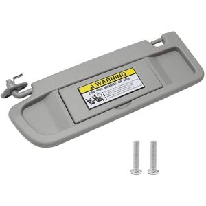 TLILY 1Pair Light Grey Sun Visor Assy 83280-SNA-A01ZC for Honda Civic 2006-2011 Car Sunshade Makeup Mirror Cover 83280SNAA01ZC