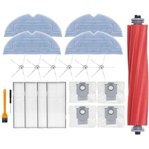 Tlily - 21PCS for Xiaomi Roborock S7, S7+, S7 MaxV, S7 MaxV Plus,G10S,G10S pro Robot Vacuum Cleaner Accessories Kit