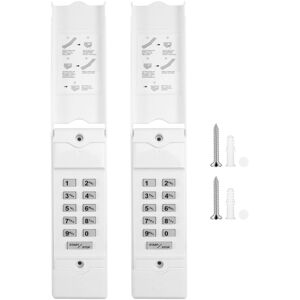Tlily - 2pcs for Linear Garage Door Opener Keypad, mdtk Keypad Compatible with