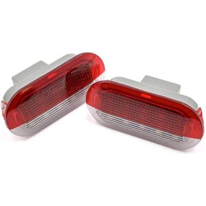 Tlily - 2Pcs Led Door Courtesy Lights Under Warning Lamps for Golf 4 Mk4 6R 1J0 949 105A 1J0949105A 1J0947413