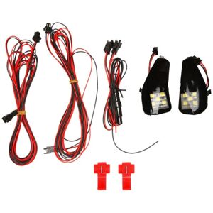 TLILY 2Pcs led Rearview Mirror Puddle Light Under Side Welcome Lamp for Alphard 20 Series Vellfire ii, White