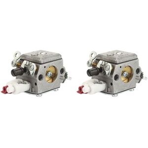 Tlily - 2X Carburetor for husqvarna 340 345 346 350 353 Zama Chainsaw Parts 503283208 Carb