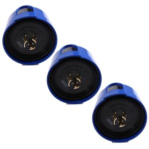 TLILY 3 Pack Photocell for Outdoor Light,Auto on Off Photo Sensor Switch with Twist Lock,Dusk to Dawn Photoelectric Light