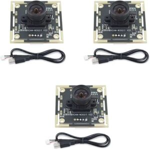 TLILY 3Pcs Camera Module 100 Degree OV9732 2M Cable 1280x720 30fps , for diy Autodarts.Io usb Drive Free
