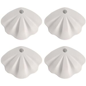 TLILY 4Pc LED Night Light Motion Sensor USB Tricolor Room Decoration Lamp for Corridor Staircase B