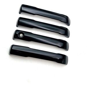 Tlily - 4Pcs abs Glossy Black Car External Side Door Handle Cover Trim for Toyota Sequoia 2023+