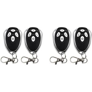Tlily - 4PCS Garage Gate Remote Control for Alutech AT-4 AR-1-500 AN-Motors AT-4 ASG1000 AT4 at 433MHz Rolling Code