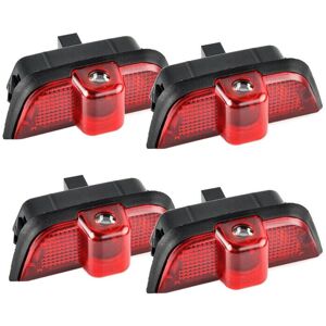 Tlily - 4X for Door Lights led Projector Ghost Shadow Fit W204 2008-2013