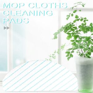 TLILY 50Pcs Disposable Strong Rag Mop Cloths Pads for ozmo T8 Max T9 Power/Max Vacuum Cleaner Parts