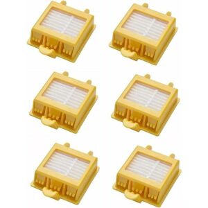 ZVD - 6 Pièces Kits d'Accessoires de Filtres de Rechange pour Aspirateur iRobot Roomba Série 700 760 770 780 790 700