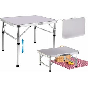 DAYPLUS 60cm Portable Folding Camping Table Aluminium Carry bbq Desk Kitchen Outdoor Picnic