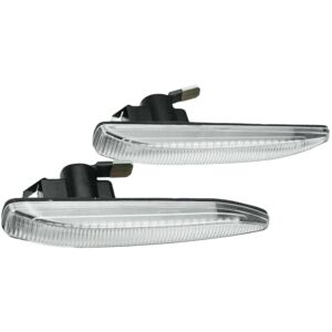 Tlily - 63137164757 Car Side Markers led Flowing Turn Signal Light Blinker Indicator for-BMW E65 E66 E67 20012008 Clear