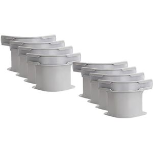 TLILY 8pcs Lock Sheet Holders,Fitted Straps/Holders Keep Sheets Firm&Tight,Bed Holder Corner Fitted Straps B