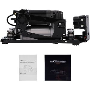 MAXPEEDINGRODS Air Suspension Compressor Pump w/ bracket + Valve Block For BMW 5 series f11 f07