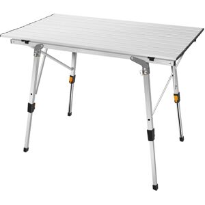 Briefness - Aluminum Folding Trestle Table Heavy Duty Camping Garden Party Trestle Tables