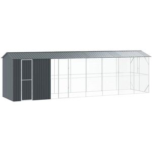 Vidaxl - Bird Cage Anthracite 860 x 208 x 247 cm Galvanised steel