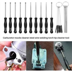 Tlily - Carburetor Adjustment Tool Screwdriver Kit Cleaner Engine Ignition Tester for Common 2 Cycle Carburator String /Trimmer/Weed Eater/Chainsaw