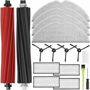 Ikodm - Compatible Series Kit and Accessories for Roborock S8 Pro Ultra, Replacement Parts for Roborock S8/S8 Plus, 2 Main Brushes, 4 Filters, 4 Mops