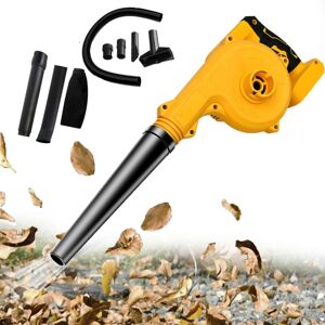TEETOK Cordless leaf blowers and vacuums, 2-in-1 Electric Garden Leaf Blowers and Vacuums, for Lawn Care Leaf Blowing, Car, Corner Dust Clearing,Compatible