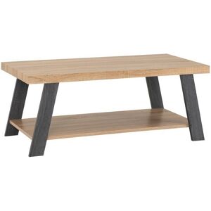 Seconique - Eddie Coffee Table - L55 x W110 x H45 cm - Grey/Sonoma Effect