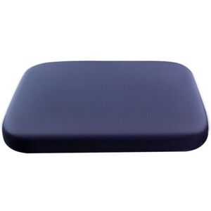 Tlily - Ergonomic Memory Cotton Cushion Office Student Hemorrhoids Sitting Chair Gray Blue