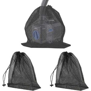YMYNY Fliti Pack Pump Filter Mesh Bags, Pond Pump Filter Bags with Drawstring, Water Pump Filter Bags, Pump Barrier Bags for Outdoor Pond Filters (40 x 30
