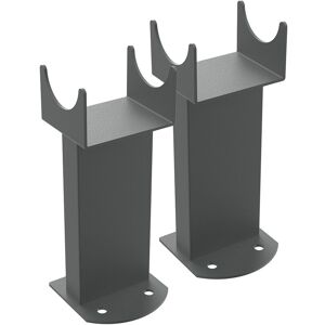 NRG Floor Mounting Feet Support Legs Kit for Flat Panel Designer Radiator Anthracite