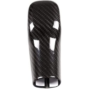 Tlily - For Toyota Supra gr A90 A91 MK5 2019-2022 Dry Carbon Fiber Car Gear Shift Head Protective Back Cover ,Carbon Fiber Black
