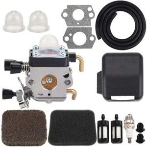 ZVD Fs85 Carburetor + Air Filter Cover for Stihl Fs75 Fs80 Fs 85 Km80