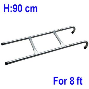 Green Bay - Greenbay Outdoor Garden Patio Trampoline ladder 2 Steps Fit 8FT 10FT Trampoline