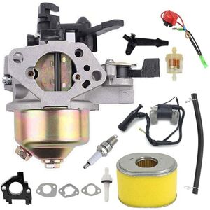 Tlily - GX390 Carburetor Ignition Coil Air Filter Kit for Replacement GX340 GX360 11HP 13HP Engine Generator
