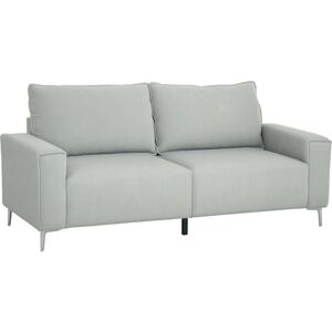 Homcom - 193cm Upholstered Corduroy Settee with Spring Cushion, Light Grey