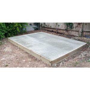 Marlborough - installed - 8ft x 5ft (2.44 x 1.52m) Concrete Base / Pad / Shed Base / Workshop Base / Building Base