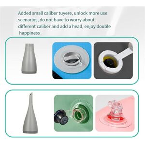 Tlily - Jet Fan 2 Electric Air Blower Portable Turbo Rechargeable Cordless Compressed Duster Cleaner for Computer Green