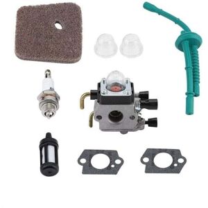 ZVD - Kit carburateur pour stihl FS55, FS55R, FS55RC, FS38, KM55, HL45, KM55R. Kit filtre à air, kit veilleuse et kit bougie.