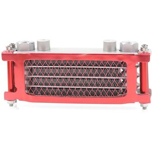 Tlily - M10 Interface Radiator Oil Cooler Aluminium Cooling System for 50-160Cc Motorcycle Dirt Pit Monkey Bike Red