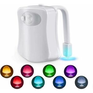 Dewdat - Motion Sensor Toilet Light, led Toilet Light with Motion Sensor, Battery Operated for Parent Kids in Bathroom, Home