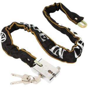 ZVD Motorcycle Chain Lock, Bike Lock, High Security Bike Lock, Heavy Duty Bike Chain Lock