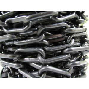 Securefix Direct - Plastic Safety Barrier Chain Fence 25M 8MM Black (Decorative Garden Drive )