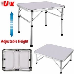Dayplus - Portable Folding Camping Table Aluminium Carry bbq Desk Kitchen Outdoor Picnic